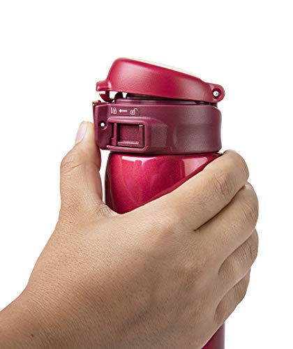 Zojirushi Stainless Mug, 1 Count (Pack of 1), Garnet Red, 0.48 liters - color: Garnet Red, style: 16-Ounce