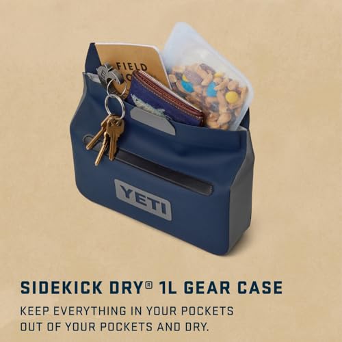 YETI Sidekick Dry 1L Gear Case, Rescue Red (Pack of 2) - color: Rescue Red, size: Sidekick 1L (Pack of 2)