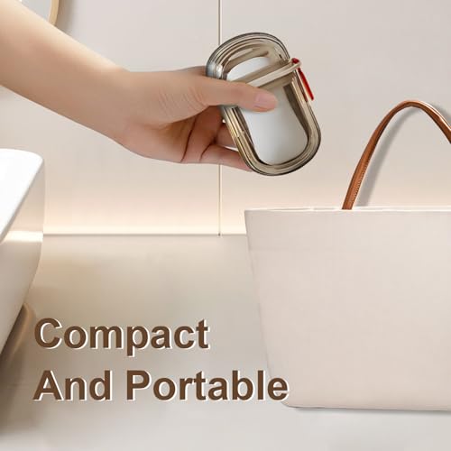 Travel Soap Case Portable Set of 2 - Leakresistant and Waterproof Small Soap Containers with Lid for Bathroom, Shower, Gym, or Travel - Efficient Drainage Design Keeps Soap Dry and Secure