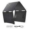BougeRV 50 Watt Solar Panel, Foldable Portable Charger, Camping, Outdoor | 50W Solar Panel, Fiberglass, 1.76 lb, USB-C & USB-A Outputs, Compatible with BougeRV 266Wh/240Wh Power Stations, Outdoor - size: 50W