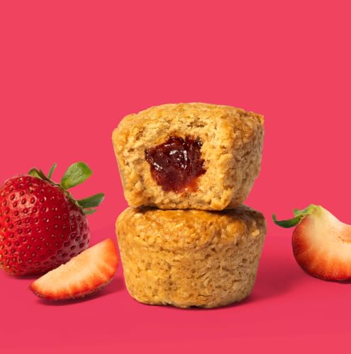 Bobo's Oatmeal Bites, Strawberry, Chocolate Chip, Apple Pie Variety (36 ct) | Gluten Free, Healthy Snacks for Adults & Kids, Simple Ingredients, Whole Grain Oats, Plant Based, Non-GMO Breakfast - size: 36 count