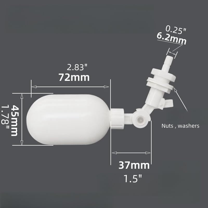Coffee Maker AutoFill Kit Filtered Water Auto Refill DIY Kit Coffee Machine Water Line Kit Direct Water Line Plumbing Kit with Float Valve For Single-Serve Brewers - size: 25FT