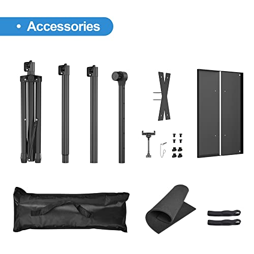 Facilife Projector Stand - Adjustable Height 22 to 63 Inches, Tripod for Laptop & Projector, Outdoor Movies - size: 22-63 Inches