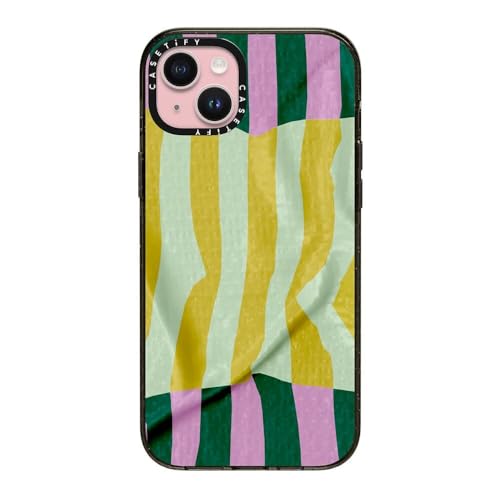 CASETiFY for iPhone 15 Plus Case - Impact Compatible with MagSafe | 8.2 ft. 4x Military Grade Drop Protection | Afternoon at Capri | Black - color: Afternoon at Capri, size: Iphone 15 Plus (6.7")