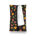 Flashideas Black Thanksgiving Maple Leaf Reusable Tissue Holder for Purse Travel Tissue Holder Fabric Purse Zipper Enclosed Tissue Pouch for Coins for Bag Car Office Home - color: Black Thanksgiving Maple Leaf