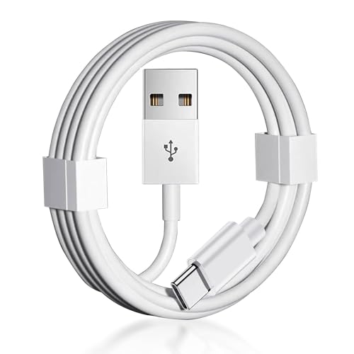 LIAUBN 6.6FT Car Carplay Cable for iPhone 17 15 16 Pro Max, USB A to USB C for Carplay USB C Cord, Car Charger for iPhone 17 Air Charging Cable, iPad Pro, iPad Air 5th, Mini 6th Gen Charger Cord - color: White, size: 6.6FT, style: 1-Pack