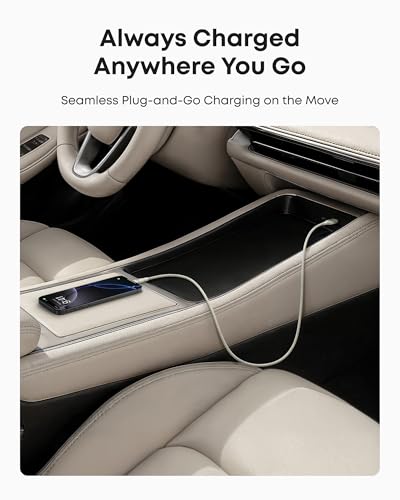 Anker Nano USB A to USB C Cable, CarPlay USB to USB C Cable (6 ft, White) - color: White, size: 6ft