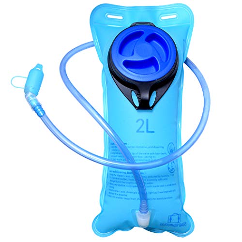 Sojourner Rave Hydration Pack - Hydration Backpack - Hydropack with 2L Bladder - Water Backpack for Festivals, Hiking, Running, Biking and More - color: 2L (0.5 Gallon) Water Bladder - SoJourner