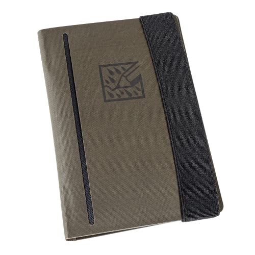 Rite in the Rain Monsoon Field Wallet, 3.5” x 5.5”, EDC, Water Resistant TPU fabric (No. P971-M) - size: Field Wallet