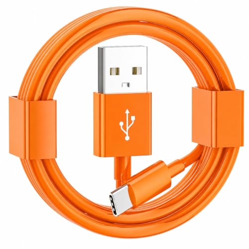 3.3FT Orange Car Carplay Cable for iPhone 17/16/15, USB A to USB C Cable | or iPhone 17Air, 17/16/15 Pro Max,17E/16E/Plus, iPad 10th/11 Gen,iPad Pro 12.9,Air 5th/4th Charging Cord - color: Orange, size: 3.3FT, style: USB A to USB C (for 17/16/15)