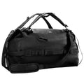 Haimont IPX7 Waterproof Roll-Top Dry Duffel Backpack | 60L/90L Sizes, 500D Tarpaulin, Welded Seams, Mesh Pockets, Boating & Kayaking - color: Black, size: 60L