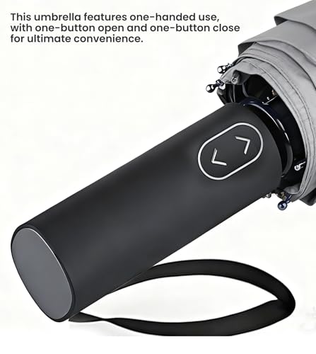 MRTLLOA Compact Golf Umbrella, 10 Ribs Vented Windproof Travel | 49/54/62 Inch Large Oversize, Double Canopy, Quick-Dry Fabric, Lightweight, Umbrellas for Rain - color: Gray, size: 62 Inch