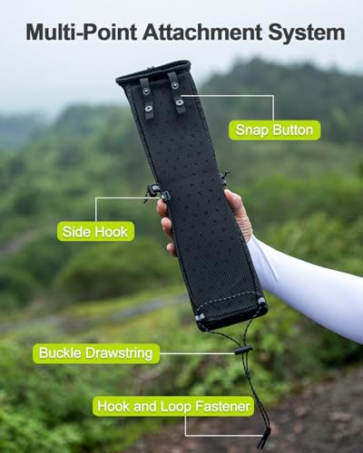 Trekking Poles Carry Bag, Waterproof & Lightweight Hiking Poles Storage Bag, Portable storage bag for trekking poles