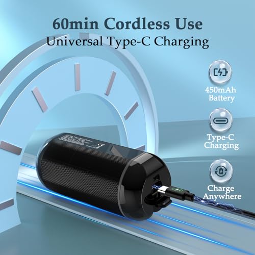Portable Bidet for Travel, Rechargeable Waterproof Sprayer, Black