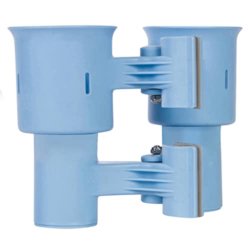ROBOCUP, Light Blue EZ-Spring, Updated Version, Best Cup Holder for Drinks, Fishing Rod/Pole, Boat, Beach Chair, Golf Cart, Wheelchair, Walker, Drum Sticks, Microphone Stand - color: Light Blue, size: EZ-Spring