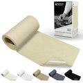 Canvas Iron on Patch,3"×60",Waterproof 100% Cotton Fabric Repair Patch,Used for Various Sofa,Tent,Clothes,Seats,Suitcases (Beige Gray) - color: Beige Gray, size: Canvas-3"x60"