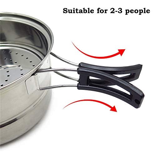 Portable Outdoor Cookware Camping Hiking Picnic Cooking Bowl Pan Pot Set [Item Number: ET-Cook001]