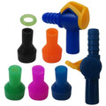 5 Pcs Bite Valve Replacement Mouthpieces for Camelbak and Most Brands, with Shutoff Valve and Tube O-Ring for Hydration Bladder and Backpack Water Reservoir