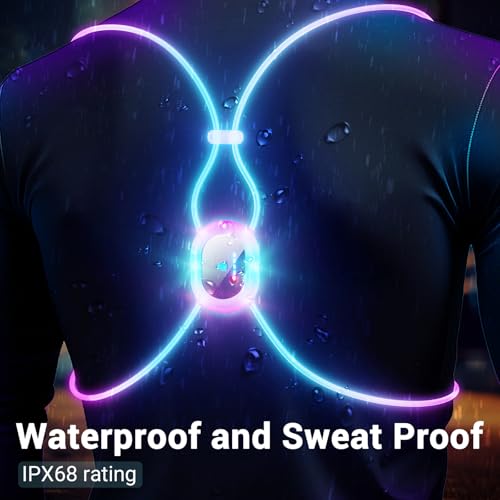 Running Lights For Runners, Reflective Running Vest, Light Up Running Vest