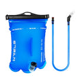 WRELS 1L/1.5L/2L/3L BPA Free Hydration Bladder,Leakproof TPU Water Bladder for Hiking Backpack,Large Opening Water Reservoir Hydration Pack for Running Cycling Camping - size: 1L
