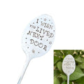 Garden Marker Plant Marker Friendship Plant Gift Garden Label - style: live next door