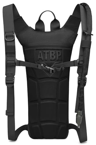 Running Hydration Vest Pack Tactical 3L Water Bladder Backpack Bag for Cycling Marathon Hiking Daypack Men & Women - color: Black & Green