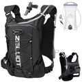 Zelvot Running Vest with 2L Water Bladder, Hydration Backpack, U.S. Design Patent, Lightweight Hydration Pack with Gear Holder, Reflective Chest Pack for Men Women - color: Black, size: M/L (12L)