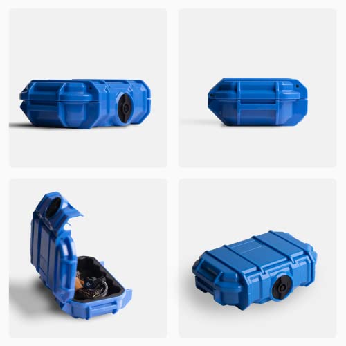 Evergreen | in Ear Monitor Protective Cases for IEM - Compatible with KZ ZS10 Pro, ZST, ZEX, AS10, AS16, ZSN Pro X, YINYOO, TANGZU, Moondrop, Shure SE215, Sennheiser, Airpods (52 Blue) - color: Blue, size: 52