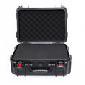 18in Waterproof Hard Shell Case with DIY Customizable Foam Insert (16 x 11x 7.8in Interior) - color: Black