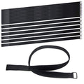 36 inch Cable Strap with Buckle - 16 PACK Hook and Loop Fastening Straps - Adjustable Nylon Extend Securing Strap - size: 1 x 36 in