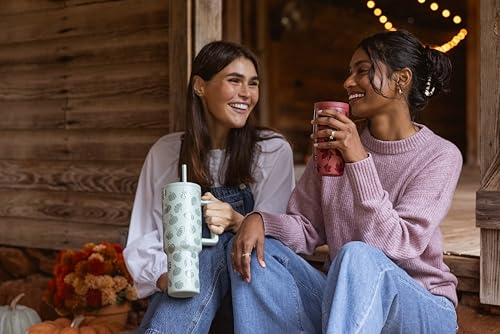 Simple Modern Halloween Travel Coffee Mug 360° Lid | 16oz | Leaves - color: Autumn Maple, style: Coffee Tumbler