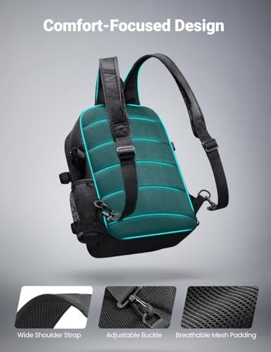 Piscifun Fishing Backpack Tackle Bag with 2 Rod Holders, Multi-Compartment Storage, MOLLE System, Water-Resistant Lightweight Outdoor Pack,Double Shoulder Black Standard | Water-Resistant Lightweight Outdoor Pack, fits 3×3600 boxes, reinforced stitching,