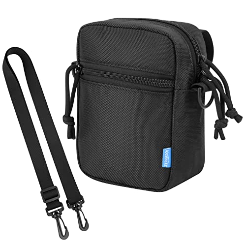 Xxerciz Protective Case Compatible with Fvtga Night Vision Goggles, Nylon Travel Bag for Night Vision Binoculars, Soft Linner Shoulder Strap, Side Pocket for SD Card, Data Cable, Manual (Case Only)