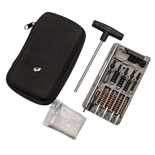Smith & Wesson Compact Cleaning Kit, Compatible with Rifles, Pistols, and Handguns, for Cleaning, Maintenance, and Gunsmithing - style: Pistol Kit