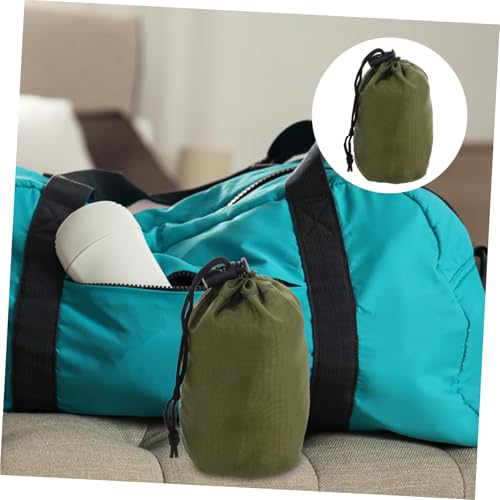 Holibanna Raincoat Storage Bag Waterproof Drawstring Travel Pouch for Emergency Raincoat Storage Compact Compression Sack for Camping Hiking Backpacking Home and Outdoor Organization