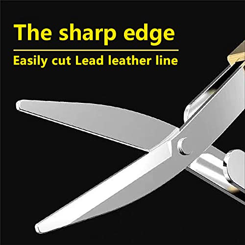 Folding Scissors, TSA Travel Scissors, Stainless Steel Mini Scissors | Portable Retractable Safety Scissors for Purse and Pocket, Sewing, Fishing, Crafting, Camping and Outdoor Activities, 1 Pack - size: Golden 1pcs