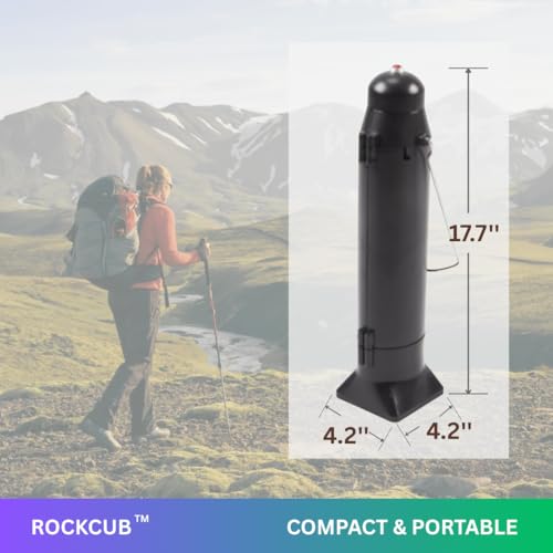 Solar Kettle –16.9 Fl Oz. Portable Solar Water Heater for Outdoor Camping, Hiking, Emergency Boiling, Survival Gear, Eco-Friendly Solar Powered Thermos Bottle - size: 16.90 Fl Oz.