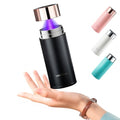 VSITOO S1 Lite Mini 8.5oz Insulated Self-Cleaning Water Bottle for Purse - color: Black, size: 8.5 Ounces