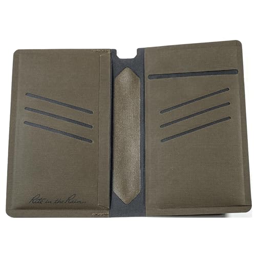 Rite in the Rain Weatherproof 3” x 5” Horizon Wallet, Tough TPU Construction, Side Opening Wallet (No. H935) - size: Horizon Wallet