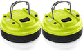 Waterproof 2 Pack LED Camping Lantern - Battery Powered LED Lantern, Perfect Mini Lantern Light with Magnetic Base for Hurricane Emergency, Outdoor, Hiking, Home and Car