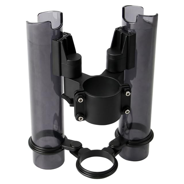 3-Tude Portable Fishing Rod Holder - Stand Holds Up to 3 Rods, Outdoor Fishing Gear Equipment Organizer - color: Accessories-add 2 tube
