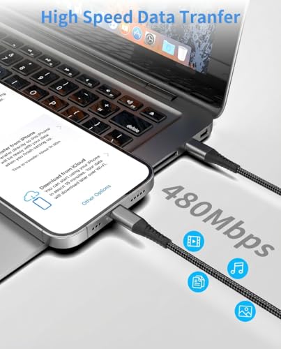 2FT USB C to USB C Cable,2Pack Type C to Type C Fast Charging Cable for Car | 60W/3A USBC to USBC Cable for Car, iPhone 17 16 15 Pro Max, Samsung Galaxy S26 S25 S24 S23, iPad, MacBook, Pixel, Carplay - size: 2 Feet, style: USB C to USB C