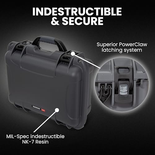 NANUK 920 Pro Photo Kit Case, Waterproof Hard Case, Carry-On - color: Graphite, style: Pro Photo Kit