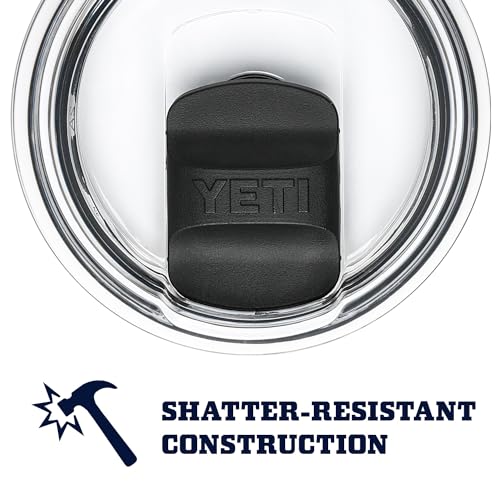 YETI Rambler 24 oz Mug, Vacuum Insulated, Stainless Steel with MagSlider Lid - color: Black