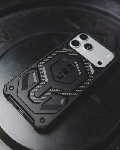 URBAN ARMOR GEAR UAG Designed for iPhone 17 Case Monarch Pro - Compatible with MagSafe Military Grade Protective Cover, Carbon Fiber - color: Monarch Pro - Carbon Fiber