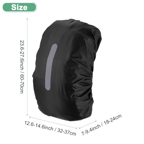M METERXITY Waterproof Backpack Rain Cover - color: Black, size: XX-Large(75L-85L)