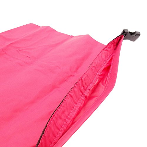 TRENDBOX Roll Top Waterproof Dry bag Kit Storage Compression Bag Sack Poch Packing Organizers Water Resistant Camping Travel - color: Magenta