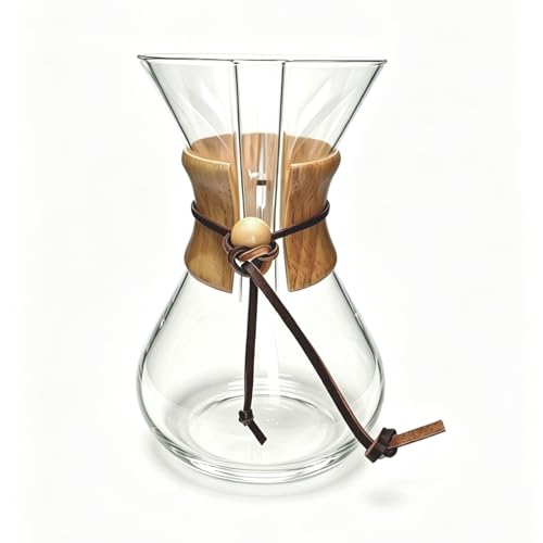 subjectthree Glass Coffeemaker 10 Cup Coffee Drip Pour Over Set (34 Ounce) - size: 34 Ounce