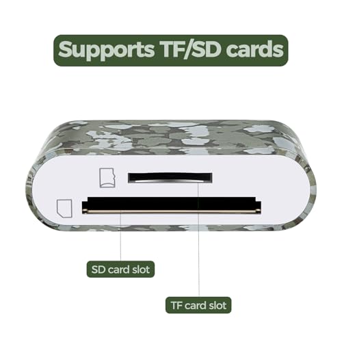 Trail Camera Viewer, Game Camera SD Card Reader for Hunters to View Images and Videos for iPhone 6S, SE, 7, 8, X, 11, 12, 13, 14 Series - style: For iPhone 14 or earlier