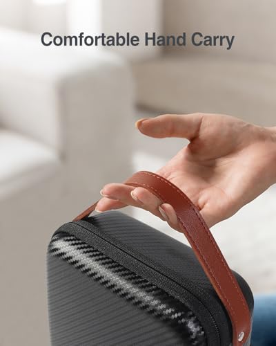 Luxtude Small Battery Organizer Storage Case with Tester
